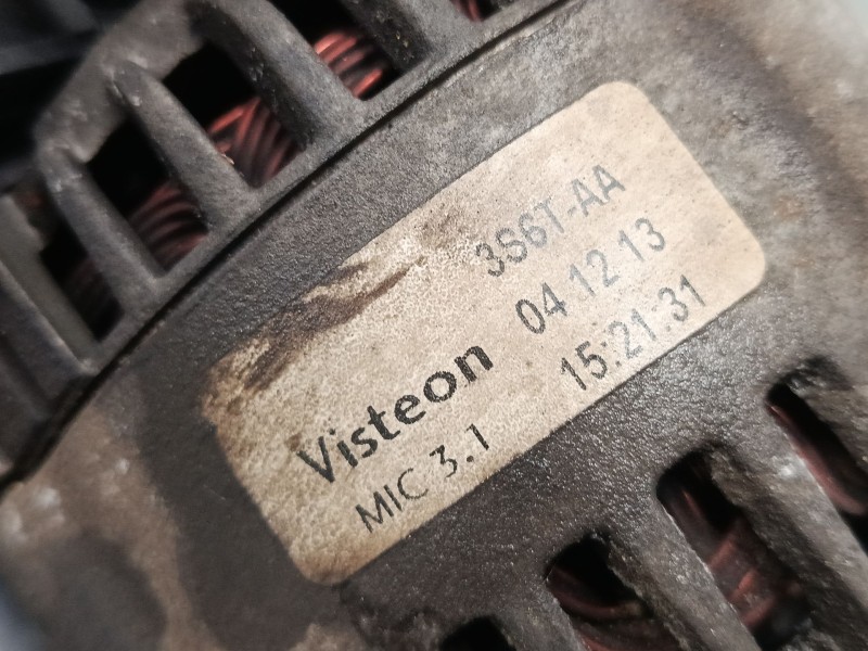 Recambio de alternador para ford fusion (ju_) 1.4 tdci referencia OEM IAM 3S6TAA  