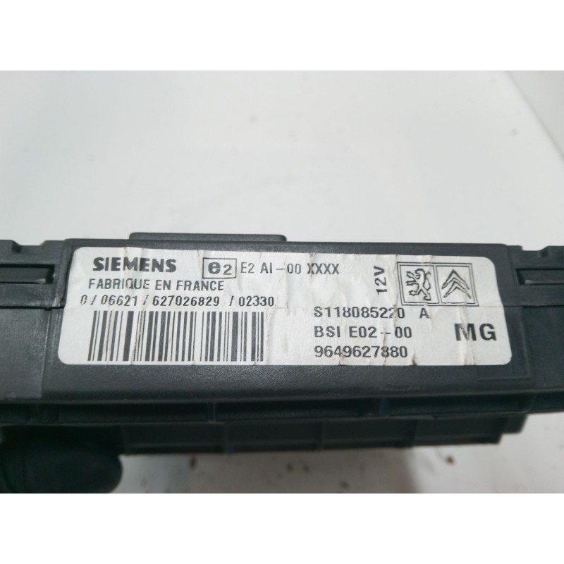 Recambio de bsi para peugeot 206 hatchback (2a/c) 1.4 hdi eco 70 referencia OEM IAM 9649627880 S118085220A BSI E02-00