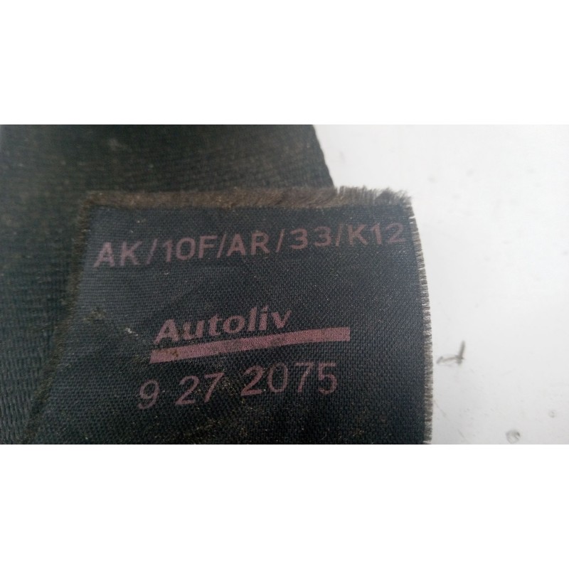 Recambio de cinturon seguridad trasero derecho para citroën saxo (s0, s1) 1.5 d referencia OEM IAM 9272075  