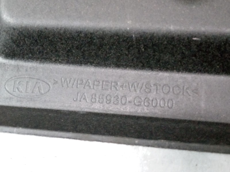 Recambio de bandeja trasera para kia picanto iii (ja) 1.0 referencia OEM IAM   