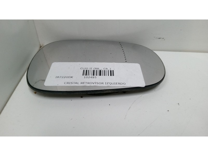 Recambio de cristal retrovisor izquierdo para renault clio ii (bb_, cb_) 1.2 (bb0a, bb0f, bb10, bb1k, bb28, bb2d, bb2h, cb0a,...