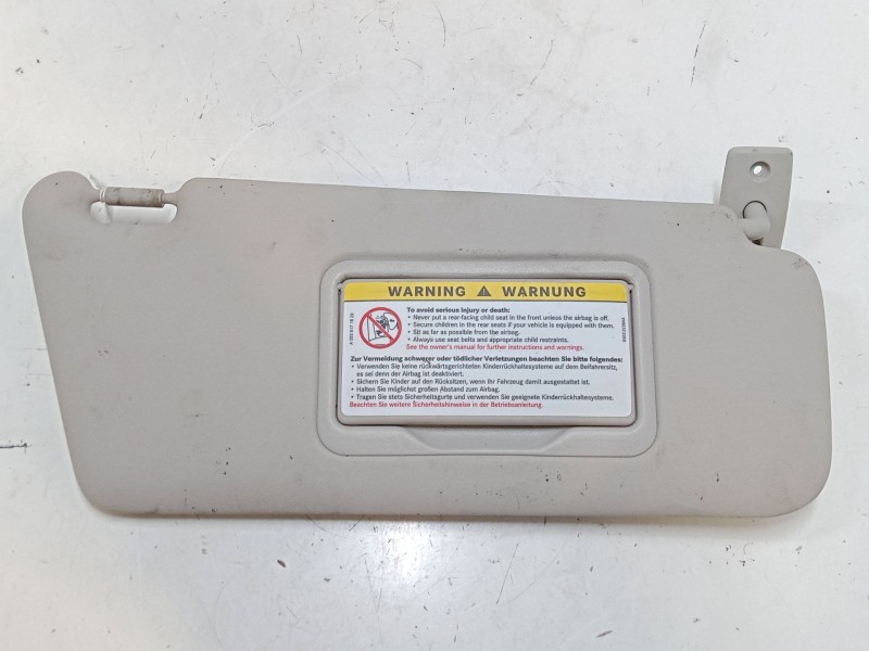 Recambio de parasol derecho para mercedes-benz clase a (w168) a 190 (168.032, 168.132) referencia OEM IAM   