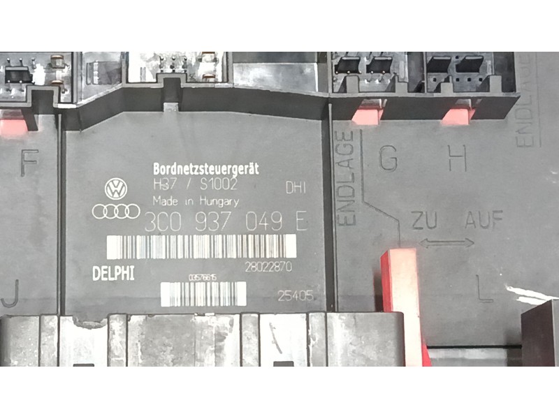 Recambio de bsi para seat altea (5p1) 2.0 tdi referencia OEM IAM 3C0937049E  