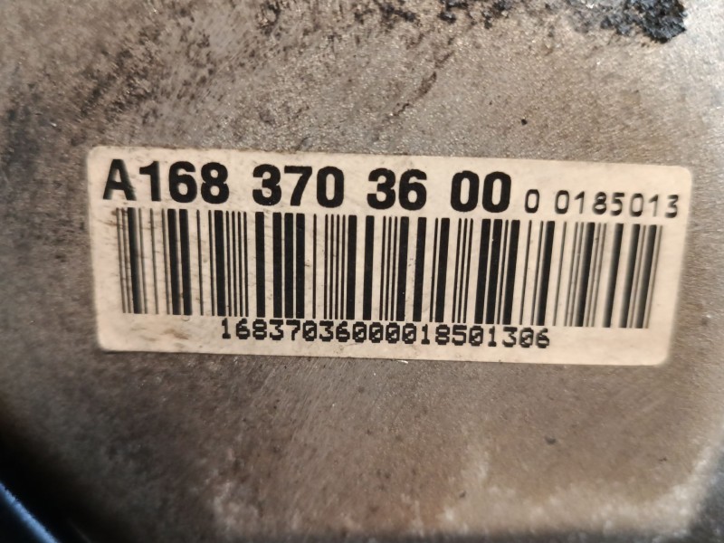 Recambio de caja de cambios automatica para mercedes-benz clase a (w168) a 160 (168.033, 168.133) referencia OEM IAM A1683703600