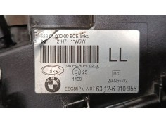 Recambio de faro izquierdo para bmw 3 (e46) 320 d referencia OEM IAM 63117193387   2