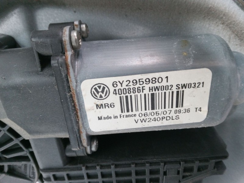 Recambio de elevalunas electrico delantero derecho para volkswagen polo iv (9n_, 9a_) 1.4 tdi referencia OEM IAM 6Y2959801  
