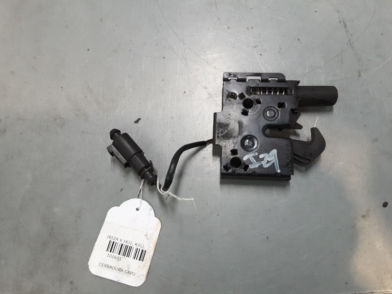 Recambio de cerradura capo para seat ibiza v (kj1, kjg) 1.0 mpi referencia OEM IAM 6F0823509015  