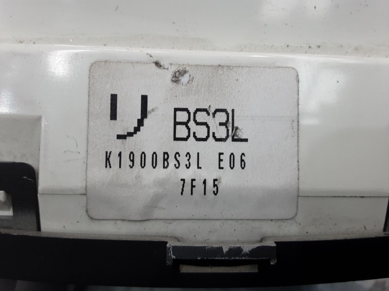 Recambio de mando climatizador para mazda 3 (bk) 1.6 di turbo referencia OEM IAM K1900BS3LE06  