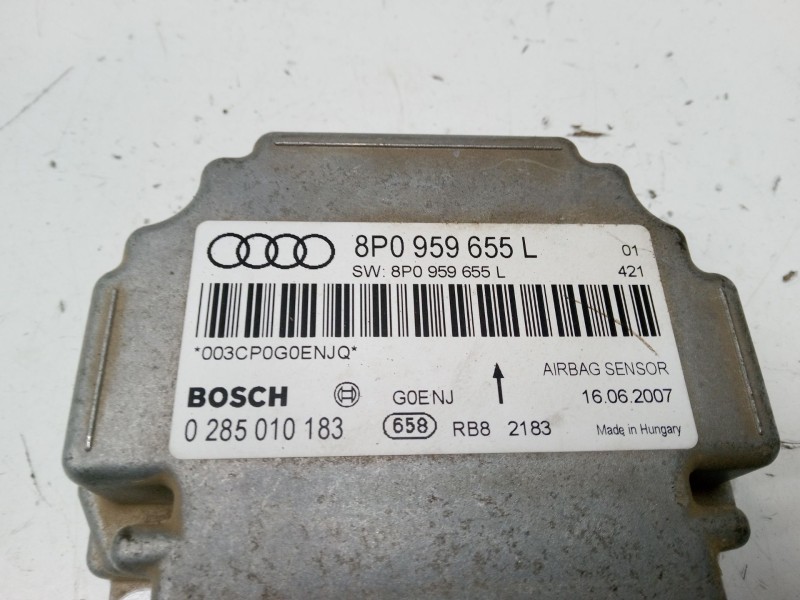 Recambio de centralita airbag para audi a3 (8p1) 1.9 tdi referencia OEM IAM 8P0959655L  