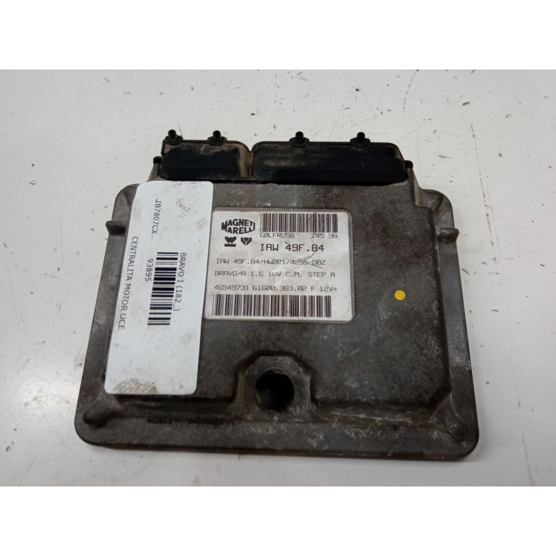 Recambio de centralita motor uce para fiat bravo i (182_) 1.6 16v (182.ab) referencia OEM IAM 46549731  