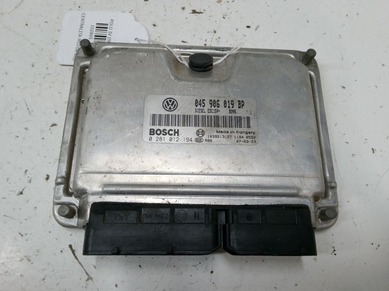 Recambio de centralita motor uce para volkswagen polo iv (9n_, 9a_) 1.4 tdi referencia OEM IAM 045906019BP  