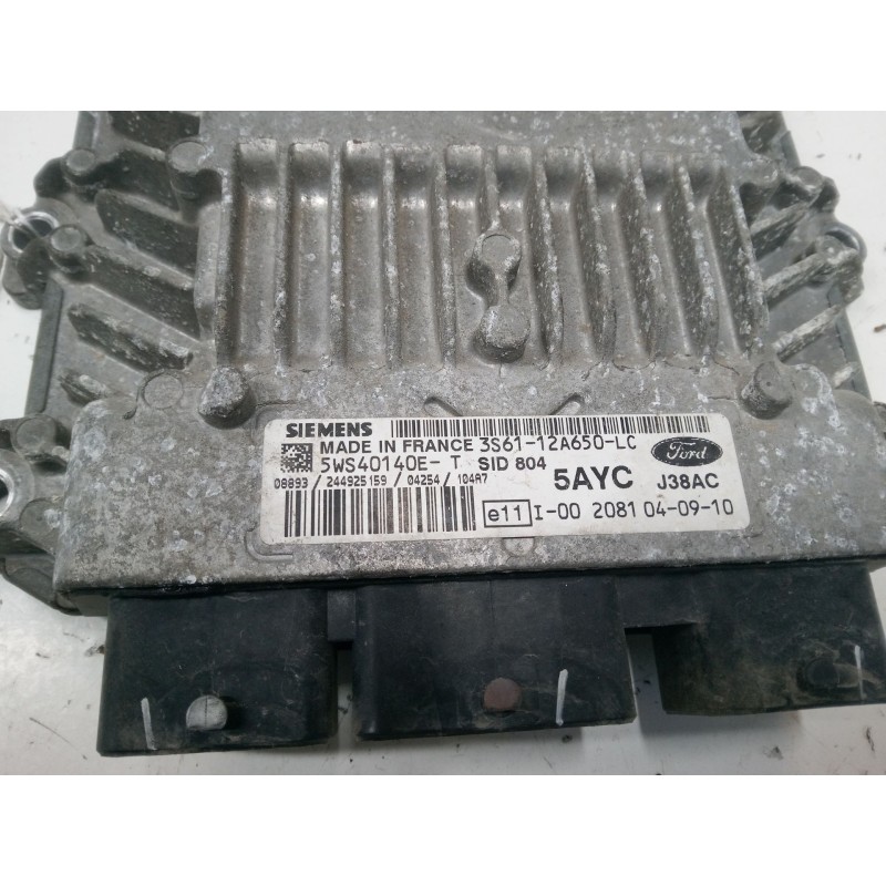 Recambio de centralita motor uce para ford fiesta v (jh_, jd_) 1.4 tdci referencia OEM IAM 3S6112A650LC  