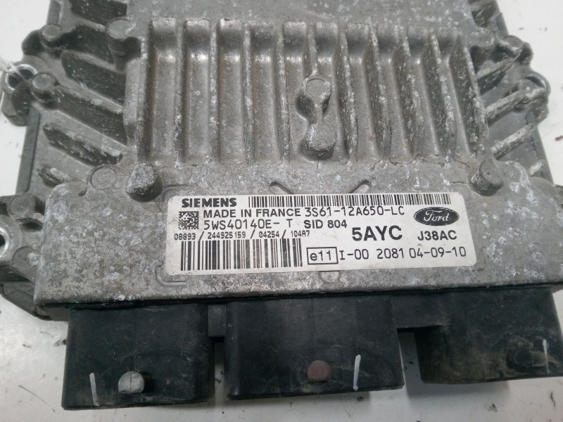 Recambio de centralita motor uce para ford fiesta v (jh_, jd_) 1.4 tdci referencia OEM IAM 3S6112A650LC  