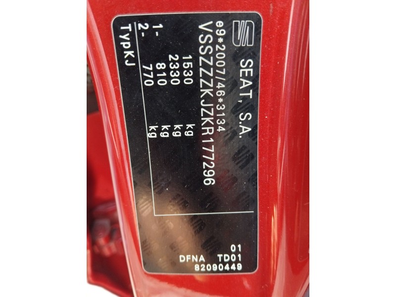 seat ibiza v (kj1, kjg) del año 2019