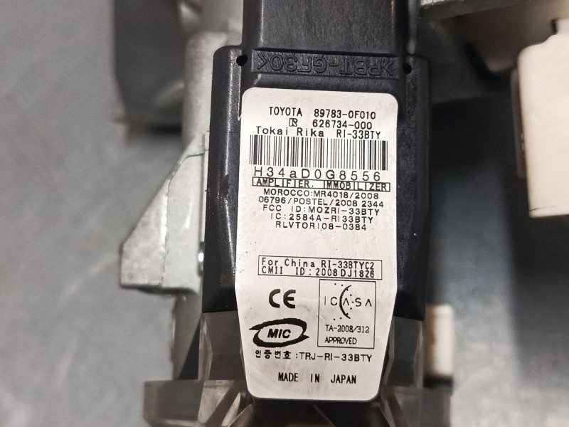 Recambio de clausor para toyota verso (_r2_) 1.6 (zgr20_) referencia OEM IAM 897830F010  