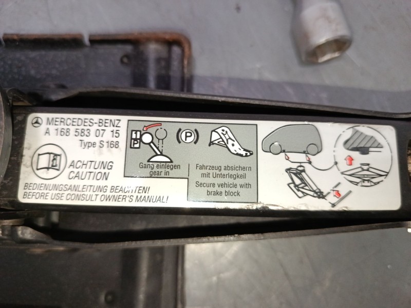 Recambio de gato para mercedes-benz clase a (w168) a 160 (168.033, 168.133) referencia OEM IAM   