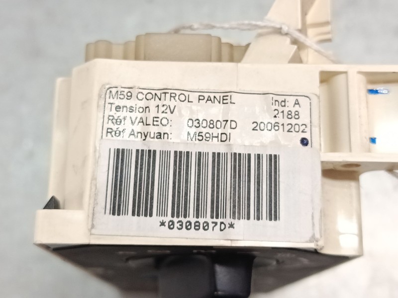 Recambio de mando calefaccion / a/a para citroën berlingo / berlingo first monospace (mf_, gjk_, gfk_) 1.6 hdi 90 (mf9hx) refere