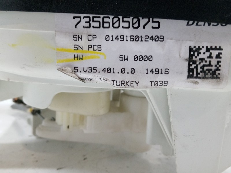 Recambio de mando calefaccion / a/a para fiat doblo autobús (263_) 1.3 d multijet (263axc1a) referencia OEM IAM 735605075  