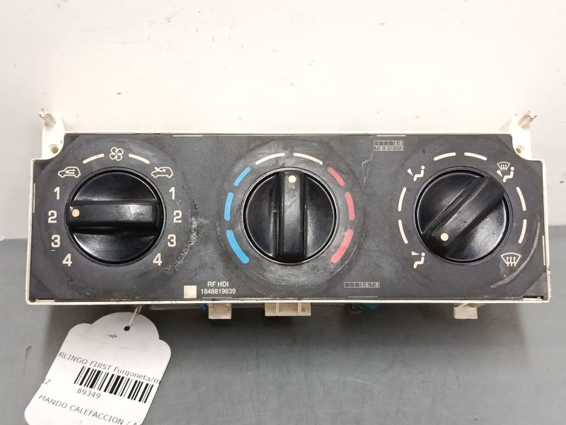 Recambio de mando calefaccion / a/a para citroën berlingo / berlingo first furgoneta/monovolumen (m_) 1.9 d 70 (mbwjz, mcwjz) re