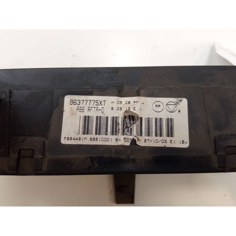 Recambio de mando climatizador para citroën c3 i (fc_, fn_) 1.4 i referencia OEM IAM 96377775XT  