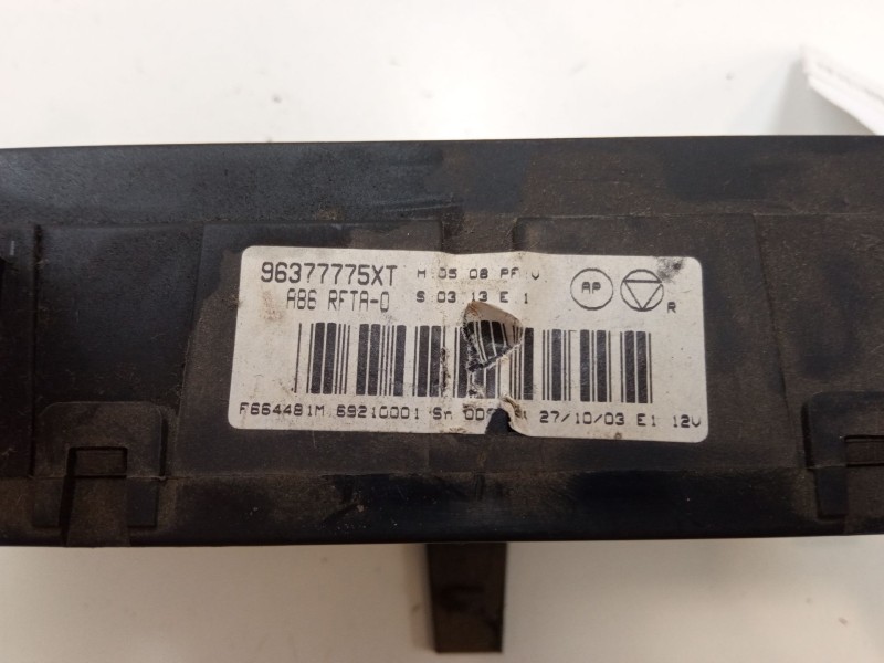 Recambio de mando climatizador para citroën c3 i (fc_, fn_) 1.4 i referencia OEM IAM 96377775XT  