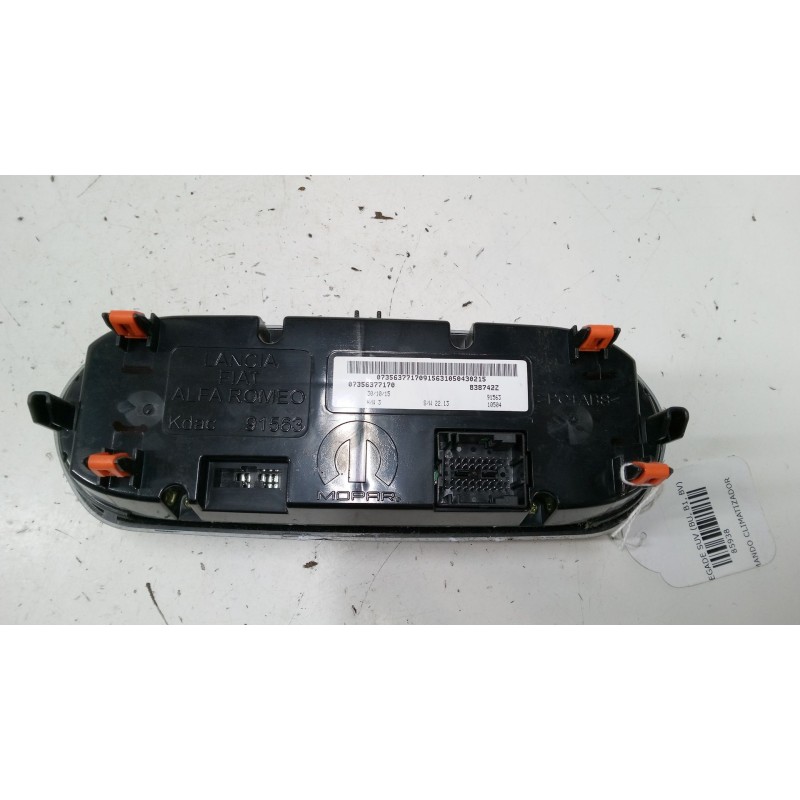 Recambio de mando climatizador para jeep renegade suv (bu, b1, bv) 1.6 crd referencia OEM IAM 07356377170  