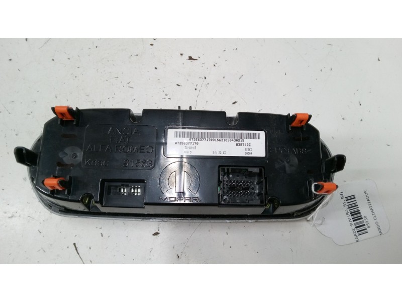 Recambio de mando climatizador para jeep renegade suv (bu, b1, bv) 1.6 crd referencia OEM IAM 07356377170  