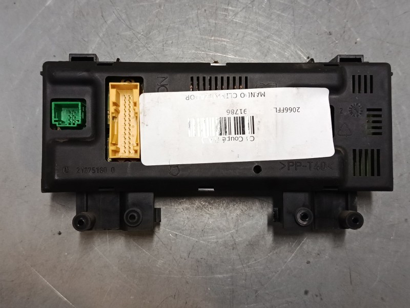 Recambio de mando climatizador para citroën c4 coupé (la_) 1.6 hdi referencia OEM IAM 9658084577  