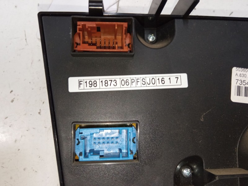 Recambio de mando climatizador para fiat bravo ii (198_) 1.9 d multijet (198axb1a) referencia OEM IAM 735442075  