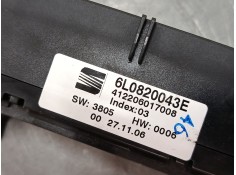 Recambio de mando climatizador para seat ibiza iii (6l1) 1.4 tdi referencia OEM IAM 6L0820043E   2