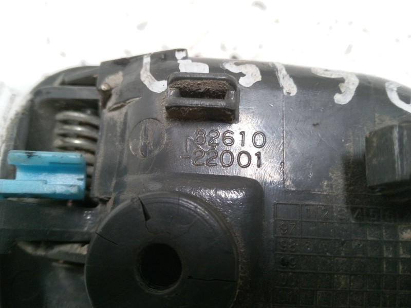 Recambio de maneta interior puerta delantera izquierda para hyundai atos (mx) 1.1 referencia OEM IAM 8261022001  