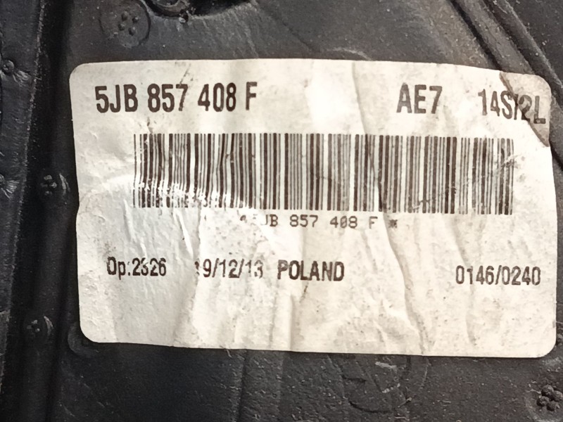 Recambio de retrovisor electrico derecho para skoda rapid (nh3, nk3, nk6) 1.6 tdi referencia OEM IAM   