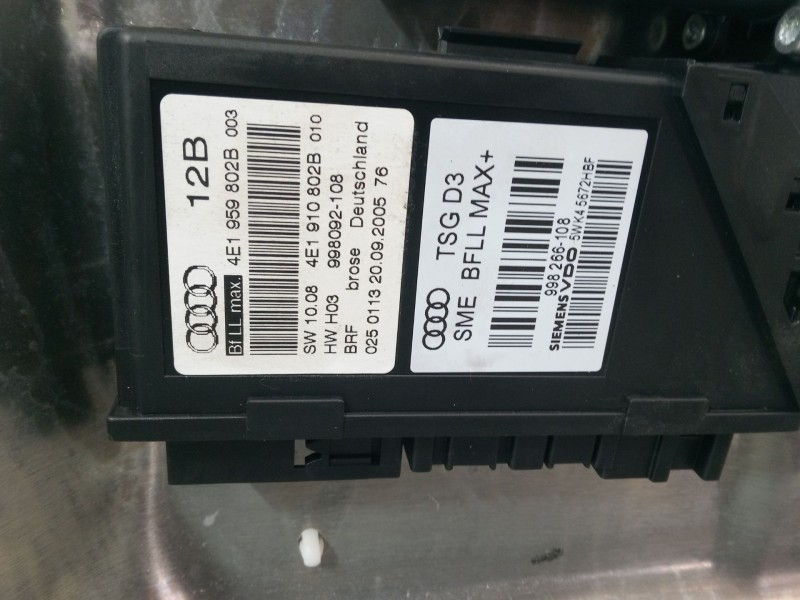 Recambio de elevalunas electrico delantero derecho para audi a8 d3 (4e2, 4e8) 3.0 tdi quattro referencia OEM IAM   