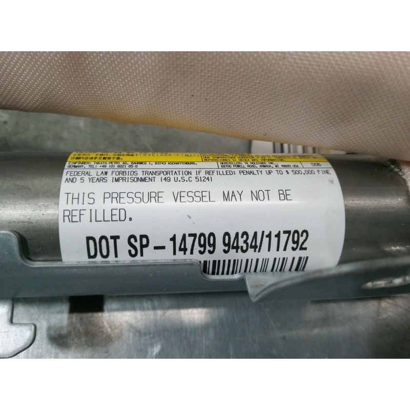 Recambio de airbag cortina delantero izquierdo para citroën c4 ii (nc_) 1.6 hdi 90 referencia OEM IAM 147999434/11792  