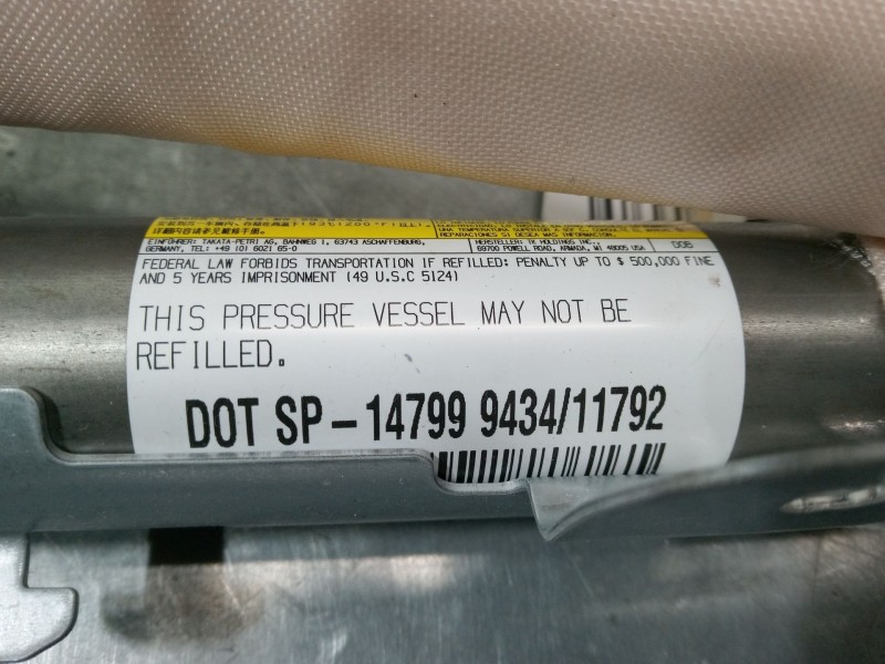 Recambio de airbag cortina delantero izquierdo para citroën c4 ii (nc_) 1.6 hdi 90 referencia OEM IAM 147999434/11792  