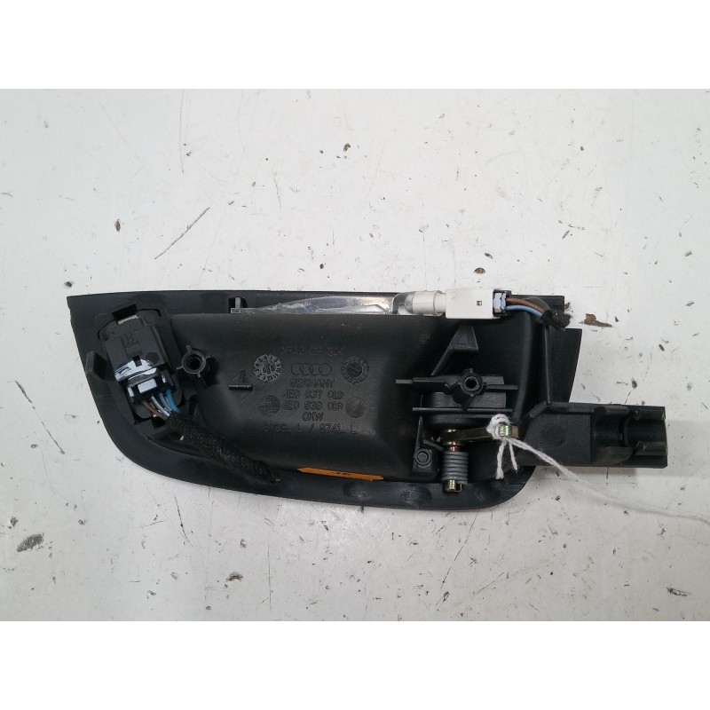 Recambio de maneta interior puerta delantera izquierda para audi a8 d3 (4e2, 4e8) 3.0 tdi quattro referencia OEM IAM 4E0837019  