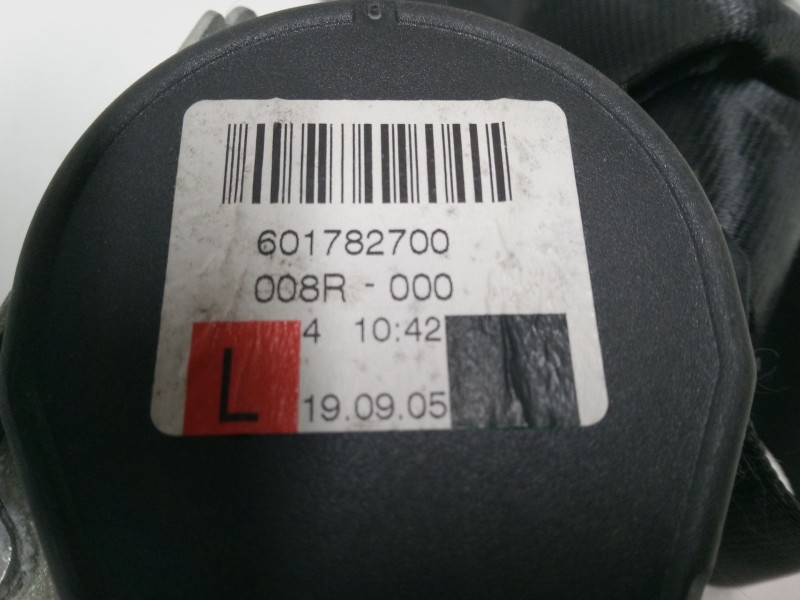 Recambio de cinturon seguridad delantero izquierdo para audi a8 d3 (4e2, 4e8) 3.0 tdi quattro referencia OEM IAM 601782700  