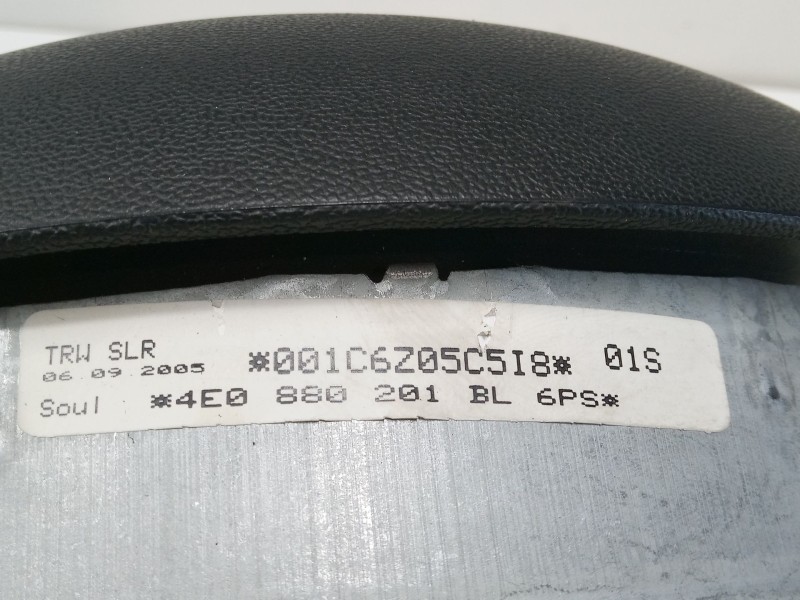 Recambio de airbag volante para audi a8 d3 (4e2, 4e8) 3.0 tdi quattro referencia OEM IAM 4E0880201BL  