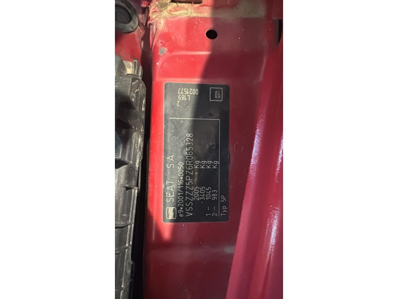 seat altea (5p1) del año 2006