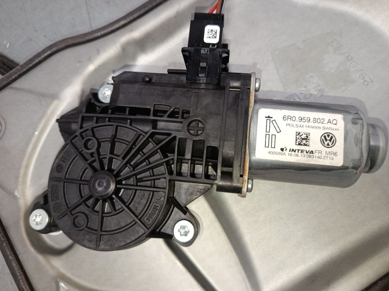 Recambio de elevalunas electrico delantero derecho para skoda fabia ii (542) 1.2 referencia OEM IAM 6R0959802AQ  