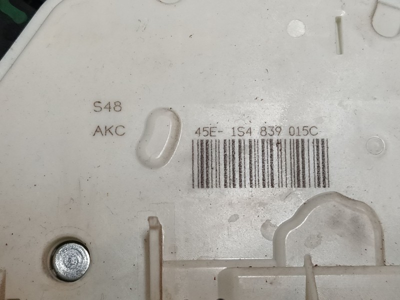 Recambio de cerradura puerta trasera izquierda para skoda fabia ii (542) 1.2 referencia OEM IAM 1S4839015C  