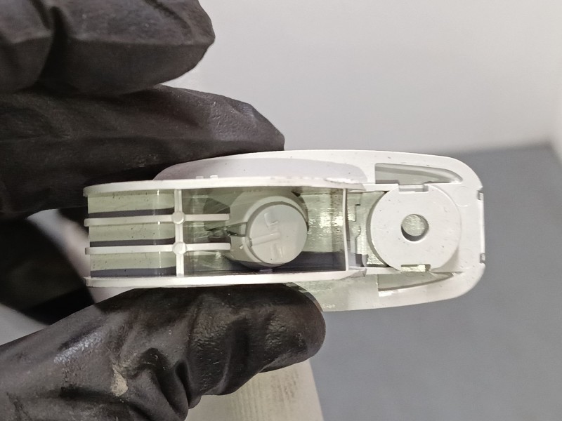 Recambio de parasol derecho para skoda fabia ii (542) 1.2 referencia OEM IAM 3T0857552  