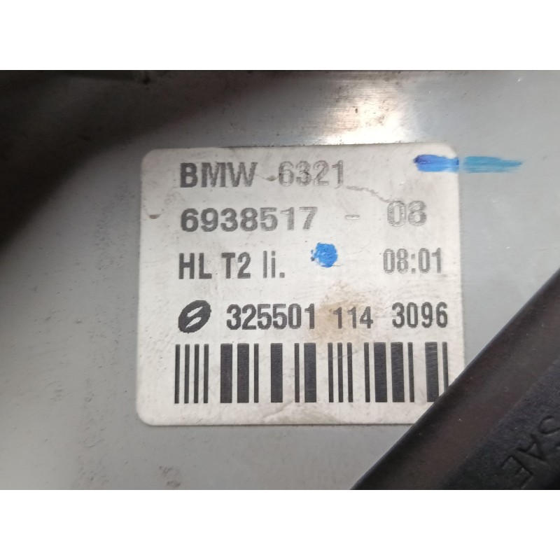 Recambio de piloto trasero porton izquierdo para bmw 7 (e65, e66, e67) 730 i, li referencia OEM IAM 63216938517  