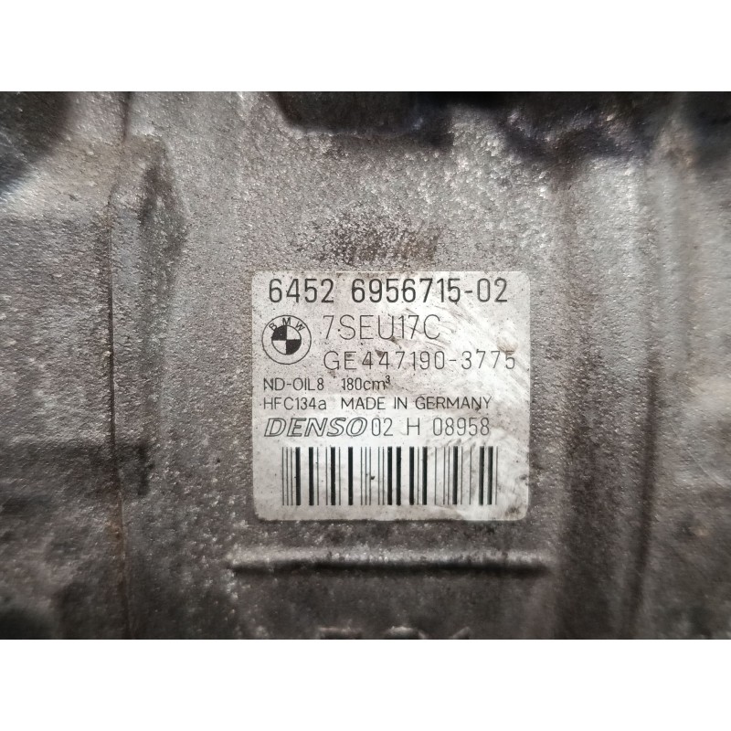 Recambio de compresor a/a para bmw 7 (e65, e66, e67) 730 i, li referencia OEM IAM 6452695671502  