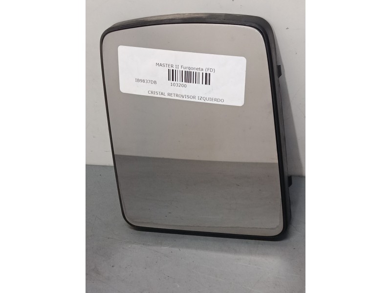 Recambio de cristal retrovisor izquierdo para renault master ii furgoneta (fd) 2.5 d referencia OEM IAM 7701039698  