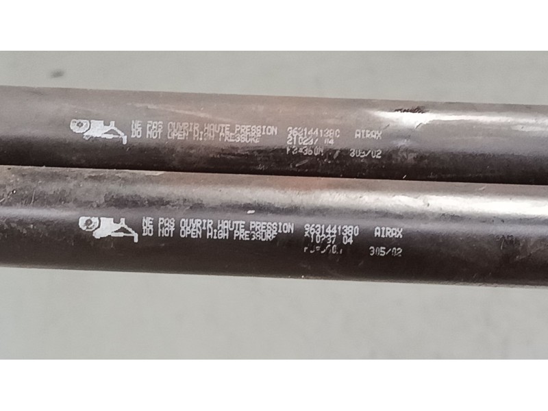 Recambio de amortiguadores maletero / porton para peugeot 206 hatchback (2a/c) 1.4 hdi referencia OEM IAM 9631441380  