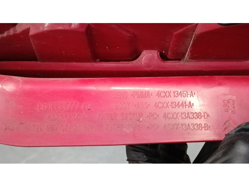 Recambio de piloto trasero izquierdo para citroën c4 coupé (la_) 1.6 hdi referencia OEM IAM 9646801777  