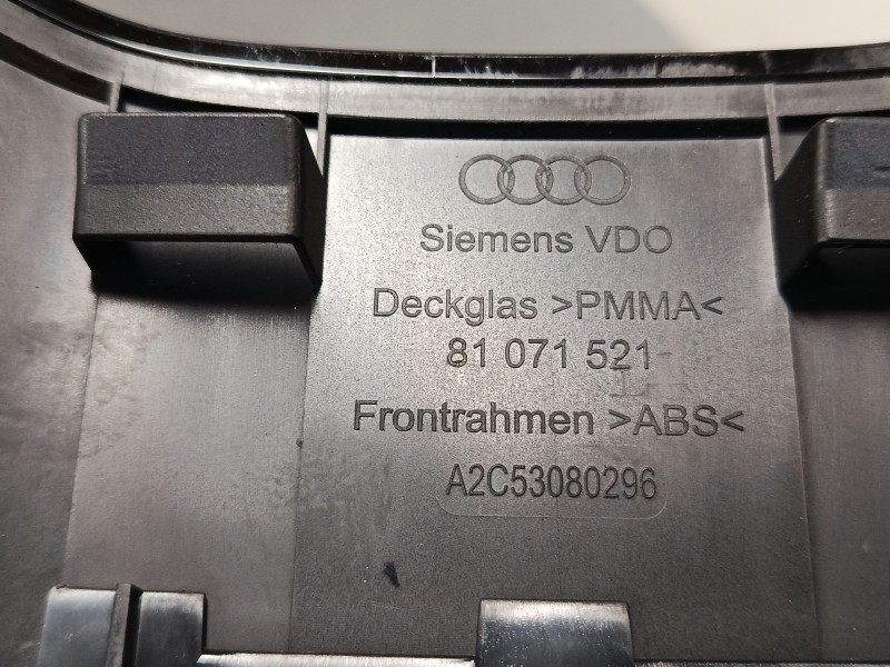 Recambio de cuadro instrumentos para audi a3 (8p1) 1.9 tdi referencia OEM IAM 8P0920900K  