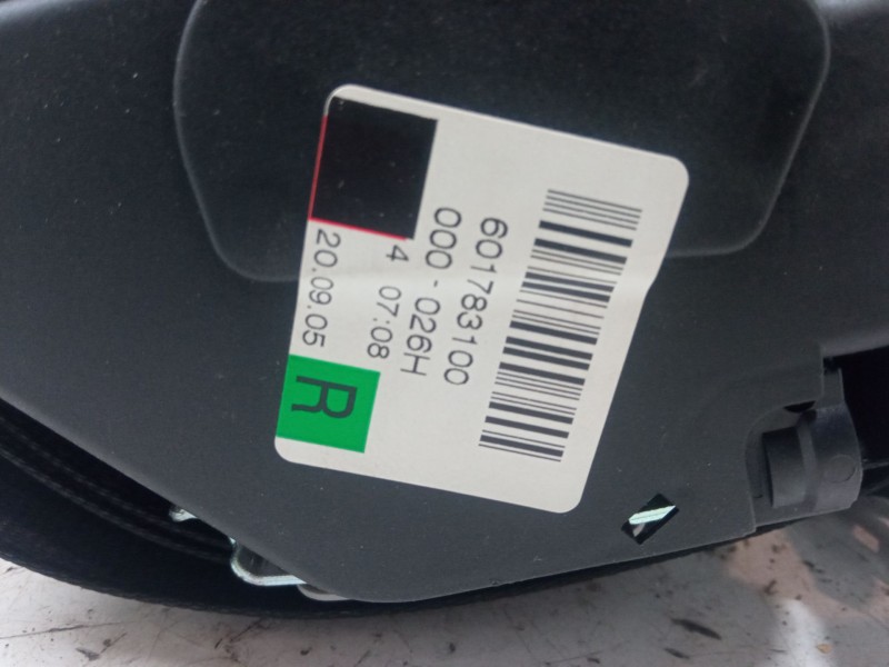 Recambio de cinturon seguridad trasero derecho para audi a8 d3 (4e2, 4e8) 3.0 tdi quattro referencia OEM IAM 601783100  