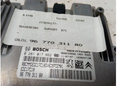 Recambio de centralita motor uce para citroën c4 ii (nc_) 1.6 hdi 90 referencia OEM IAM 9677031180 0281017862  2